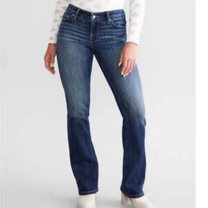 Daytrip Virgo size 29 western casual expose seam stretch mid rise Boot Cut Jeans